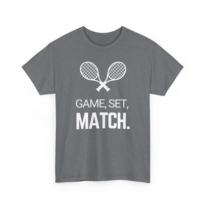 GAME SET MATCH 1 - Tennis Basic Tee