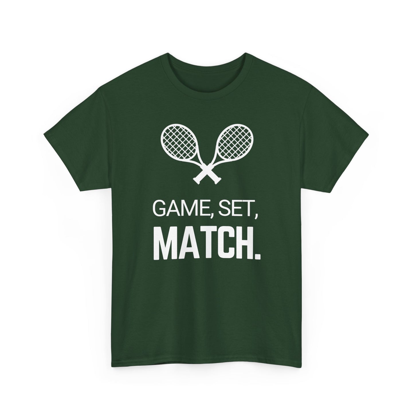 GAME SET MATCH 1 - Tennis Basic Tee