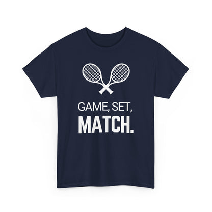 GAME SET MATCH 1 - Tennis Basic Tee