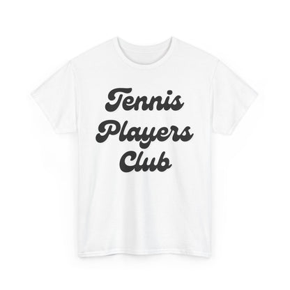 TENNIS PLAYERS CLUB - Tennis Basic Tee