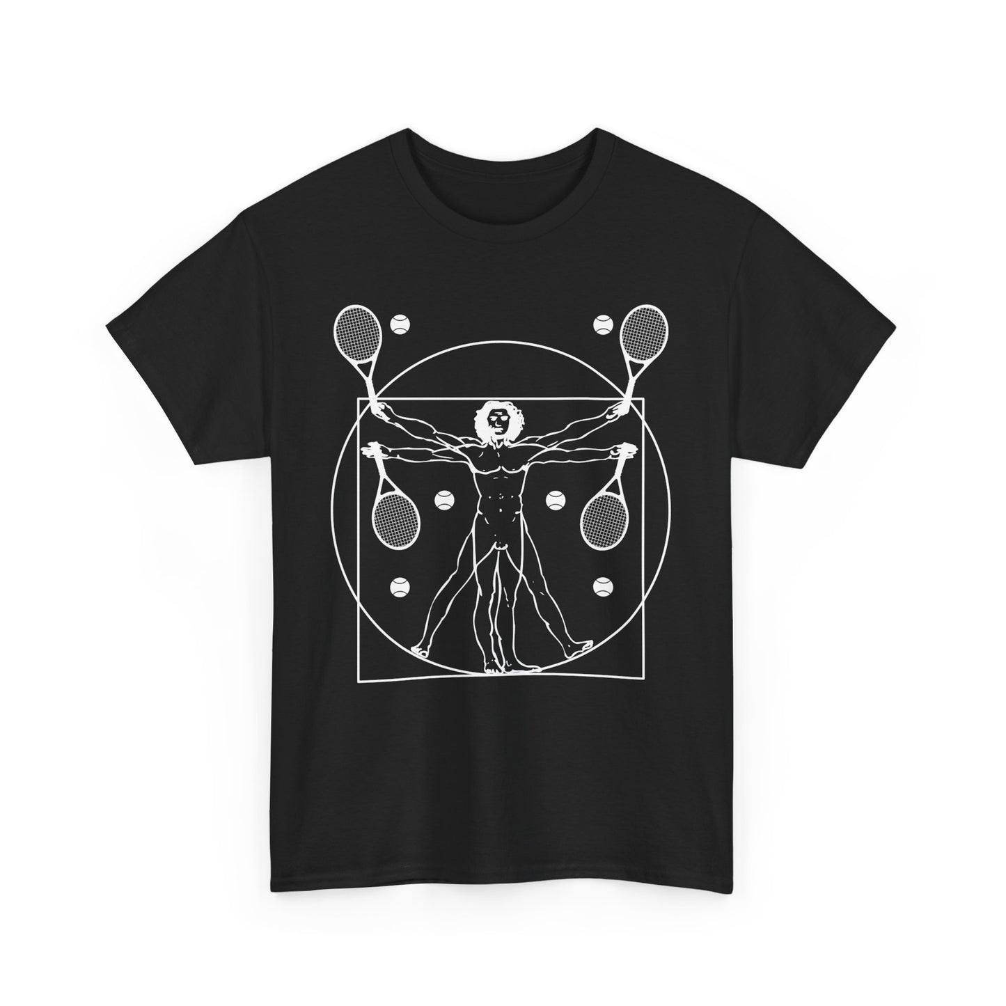 VITRUVIAN MAN (LEONARDO DA VINCI) - Tennis Basic Tee