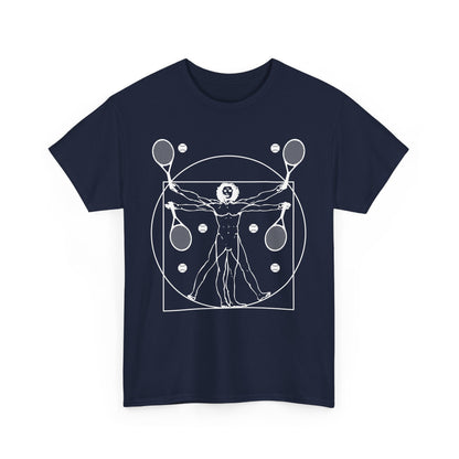 VITRUVIAN MAN (LEONARDO DA VINCI) - Tennis Basic Tee