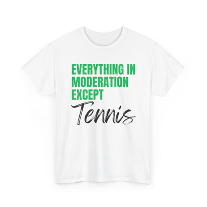 MODERATION - Tennis Basic Tee