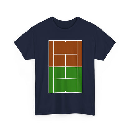 NADAL VS FEDERER - Tennis Basic Tee