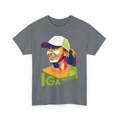 IGA SWIATEK 5 - Tennis Basic Tee