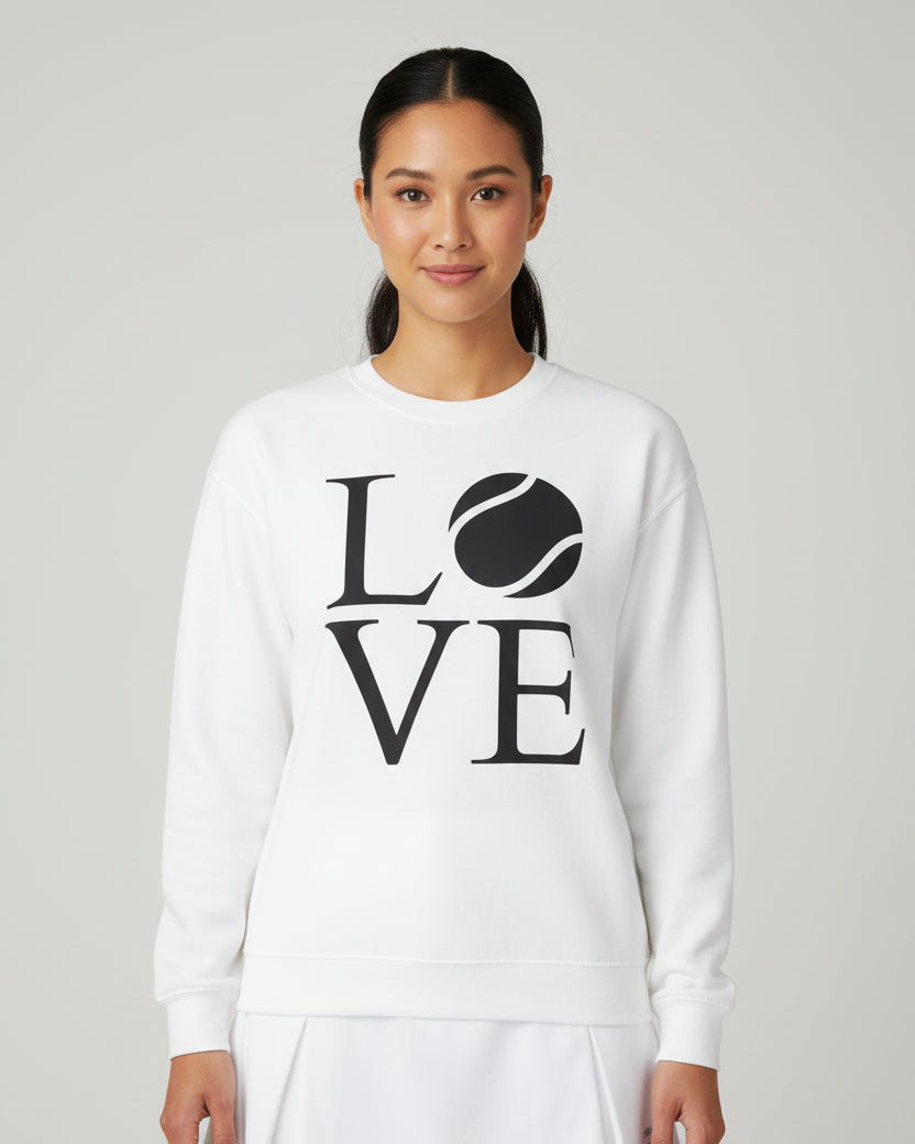 LOVE 1 - Tennis Sweatshirt