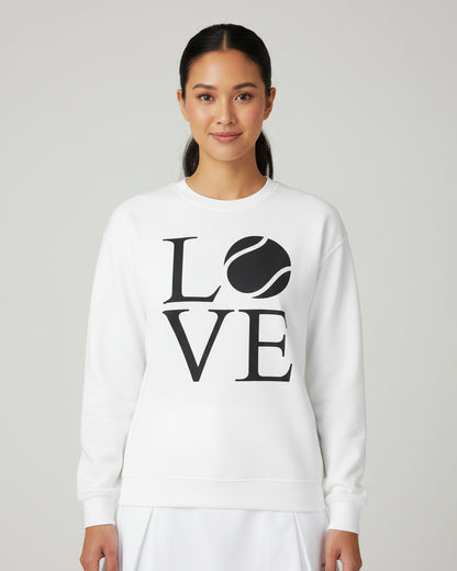 LOVE 1 - Tennis Sweatshirt