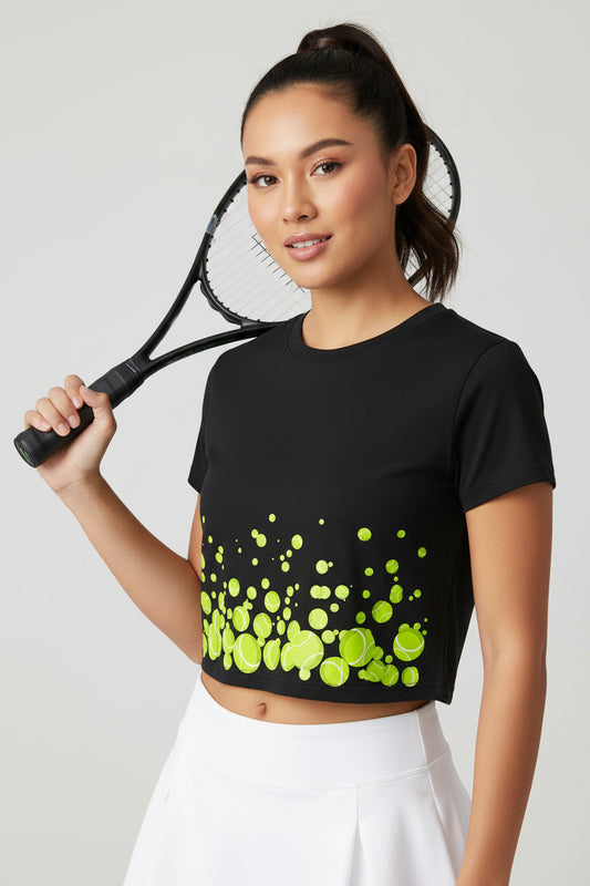 BALL GAME - Tennis (Crop Top)