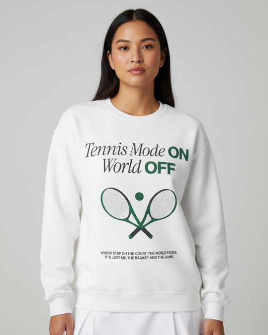TENNIS MODE 2 - Tennis Sweatshirt