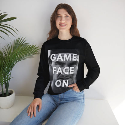 GAME FACE ON SWEATSHIRT - GRANDSLAM