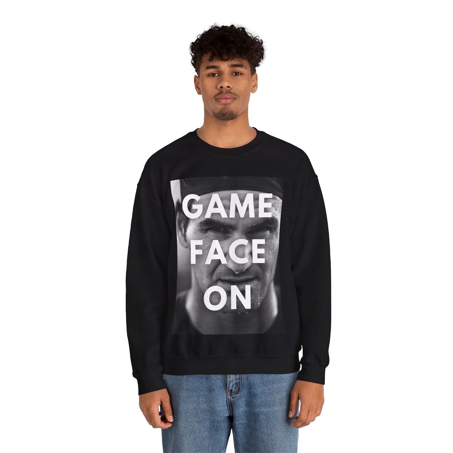 GAME FACE ON SWEATSHIRT - GRANDSLAM