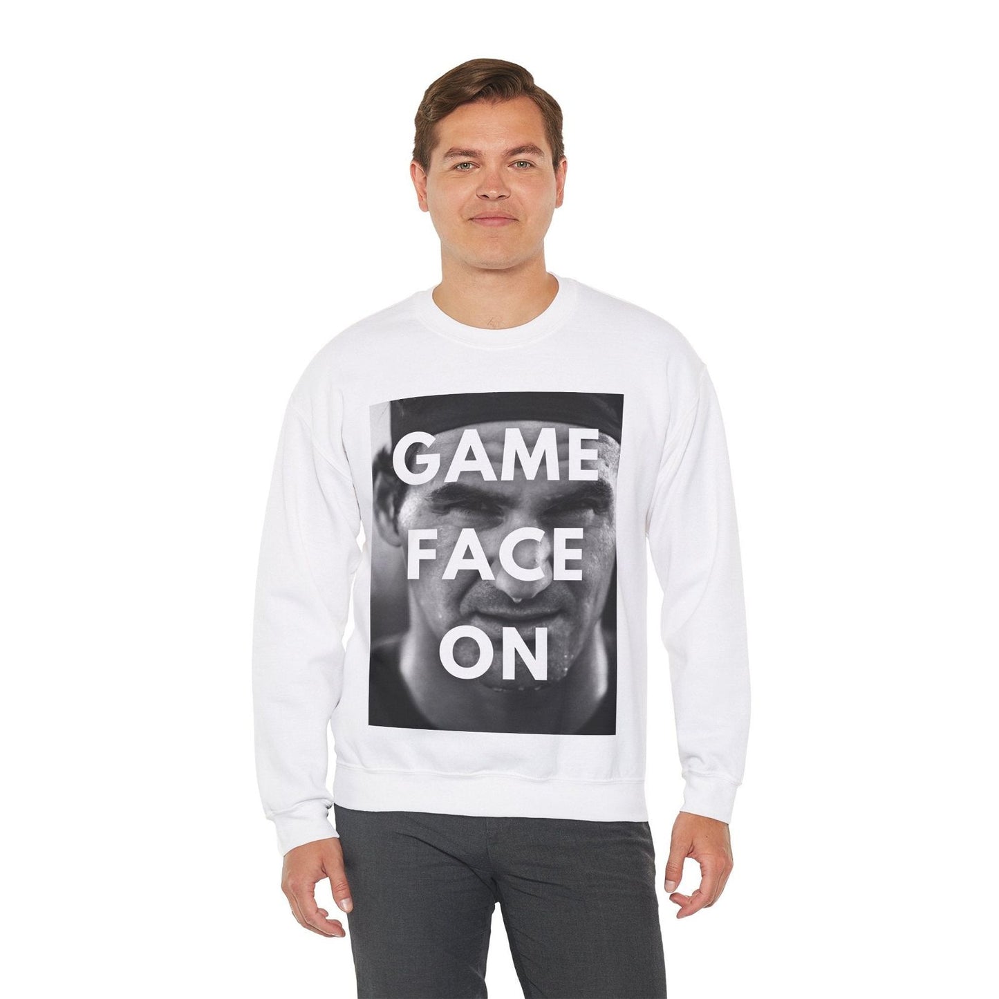 GAME FACE ON SWEATSHIRT - GRANDSLAM