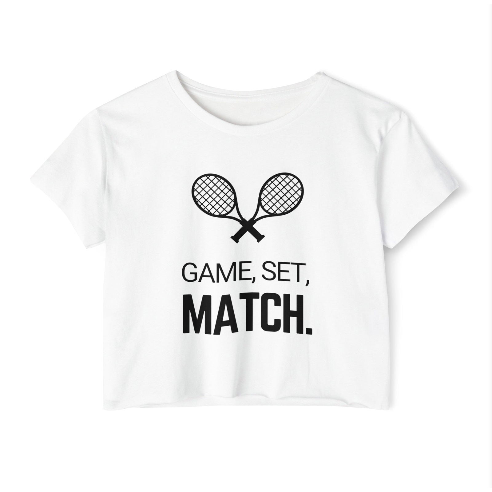 GAME SET MATCH 1 - Crop Top - GRANDSLAM PH