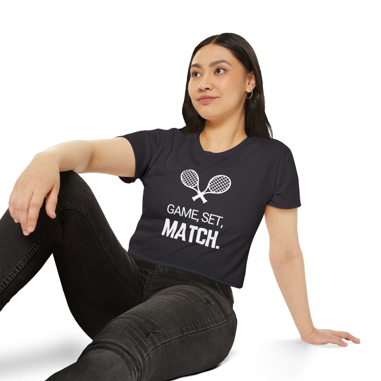 GAME SET MATCH 1 - Crop Top - GRANDSLAM PH