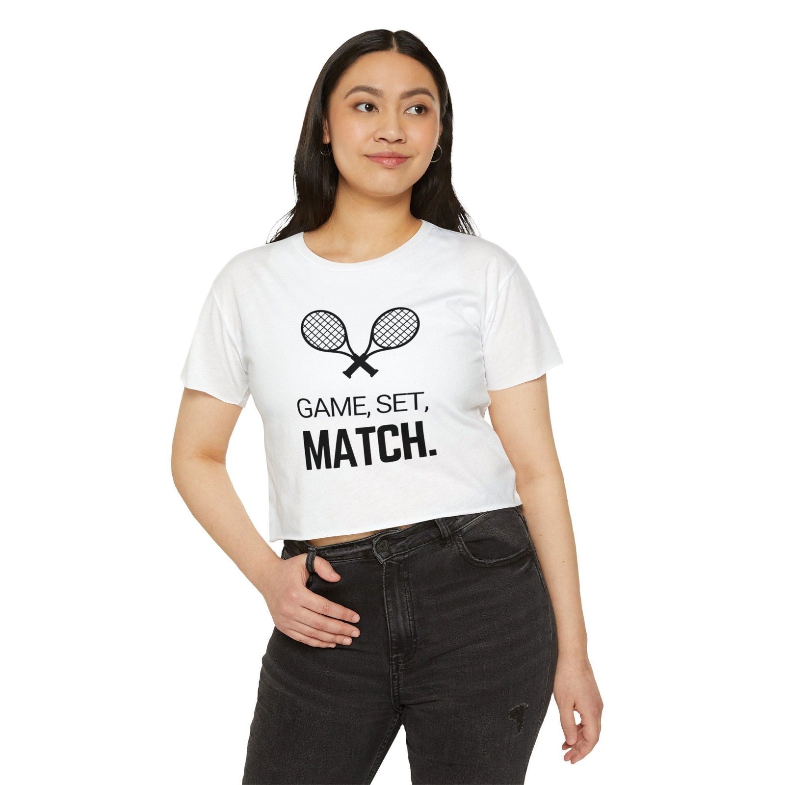 GAME SET MATCH 1 - Crop Top - GRANDSLAM PH