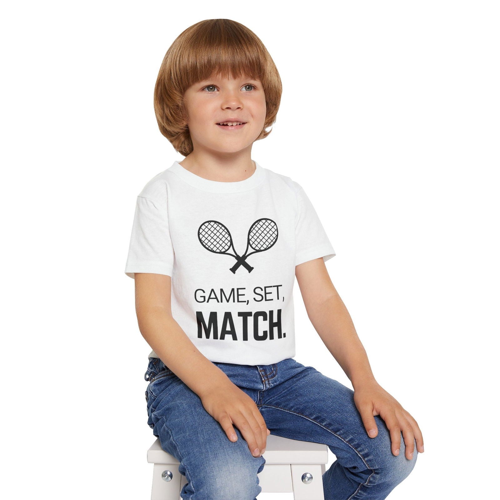 GAME SET MATCH 1 - Kids Tee - GRANDSLAM PH