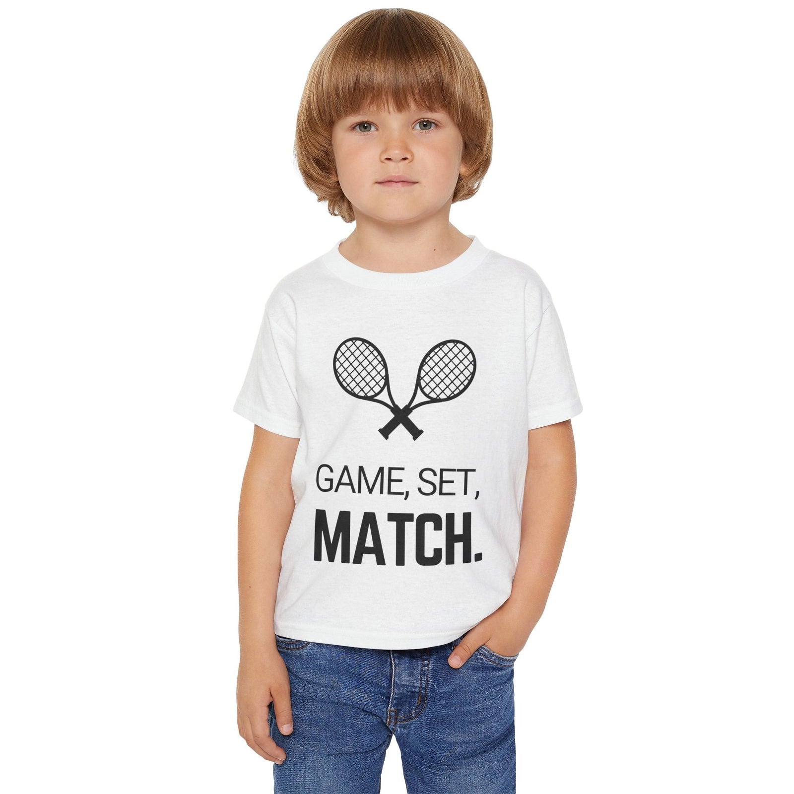 GAME SET MATCH 1 - Kids Tee - GRANDSLAM PH