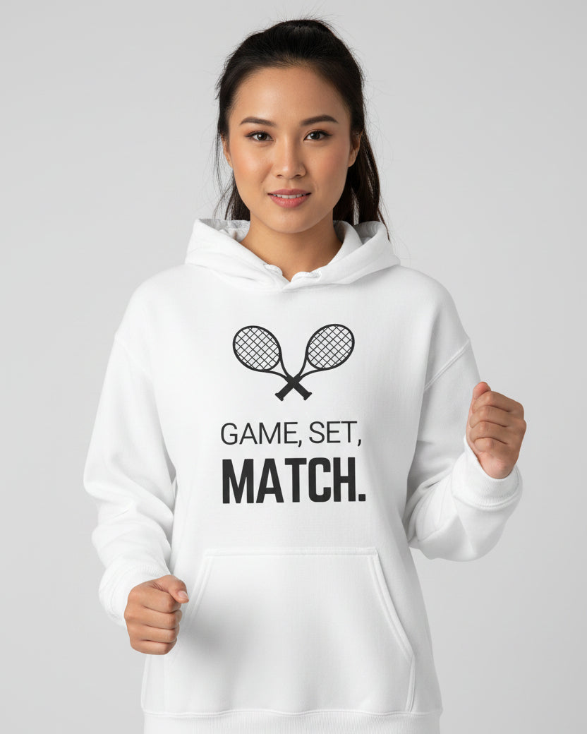 GAME SET MATCH 1 - Tennis Hoodie - GRANDSLAM PH
