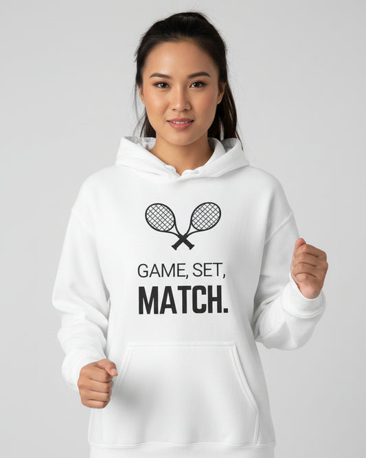 GAME SET MATCH 1 - Tennis Hoodie - GRANDSLAM PH