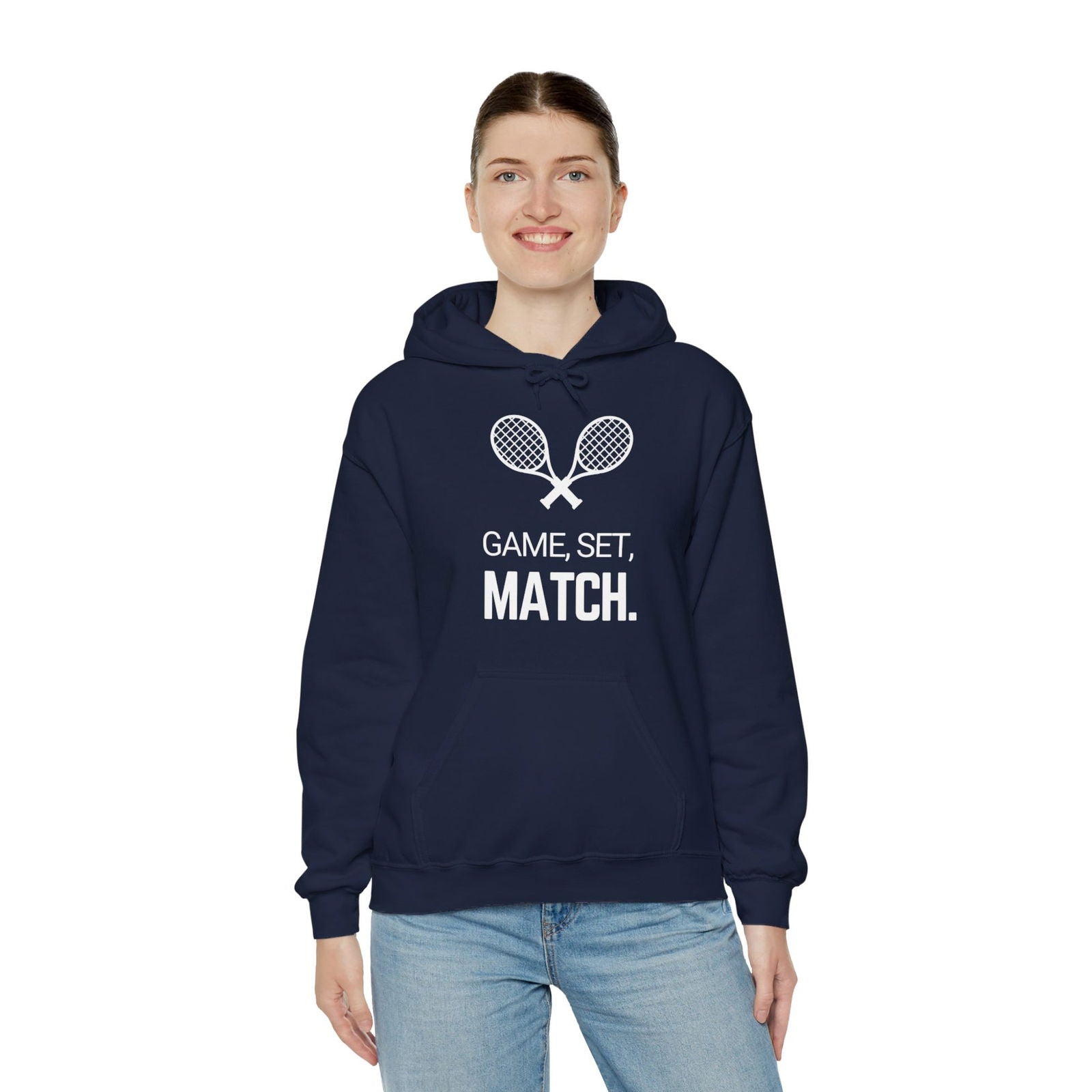 GAME SET MATCH 1 - Tennis Hoodie - GRANDSLAM PH