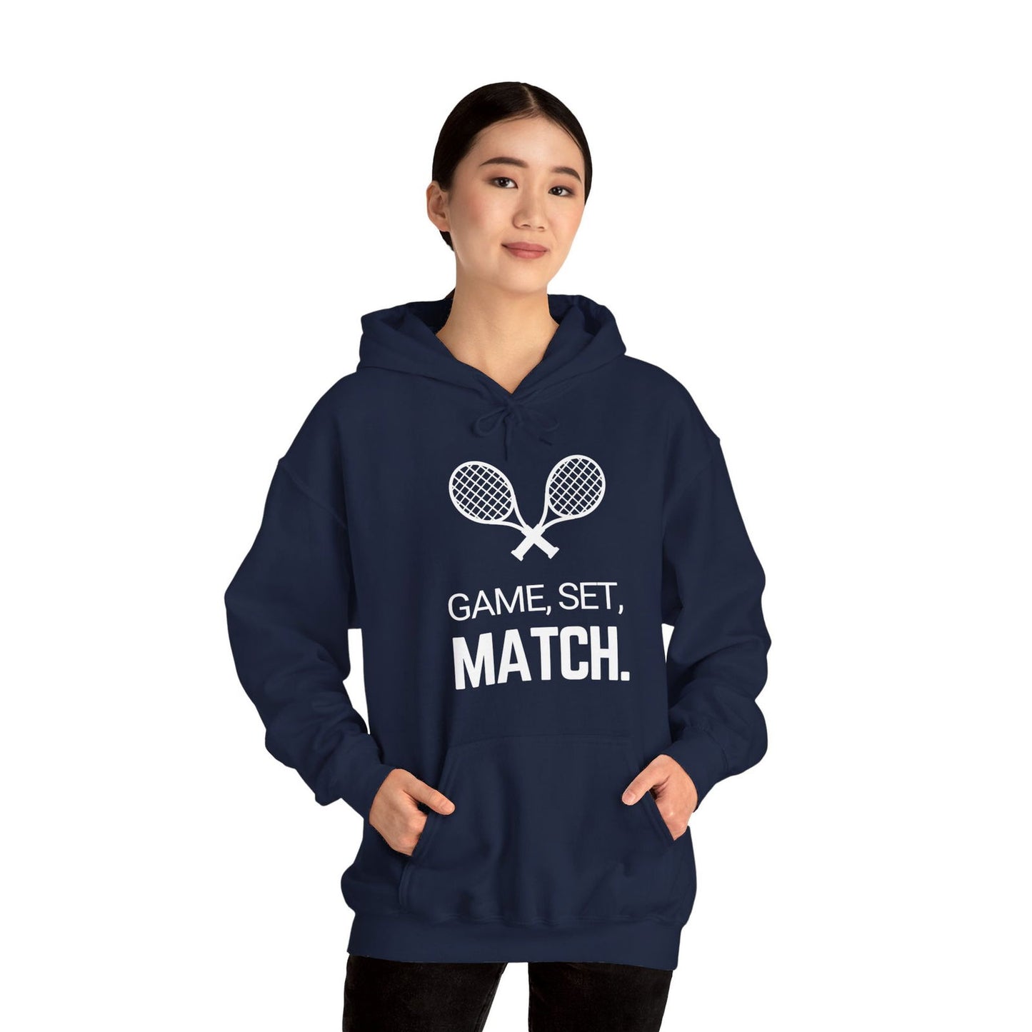 GAME SET MATCH 1 - Tennis Hoodie - GRANDSLAM PH