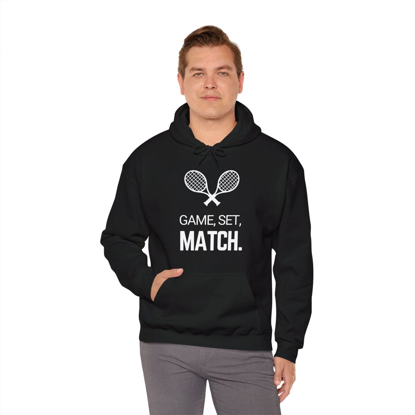 GAME SET MATCH 1 - Tennis Hoodie - GRANDSLAM PH