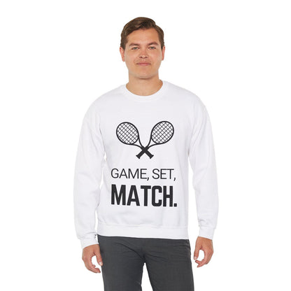 GAME SET MATCH SWEATSHIRT - GRANDSLAM