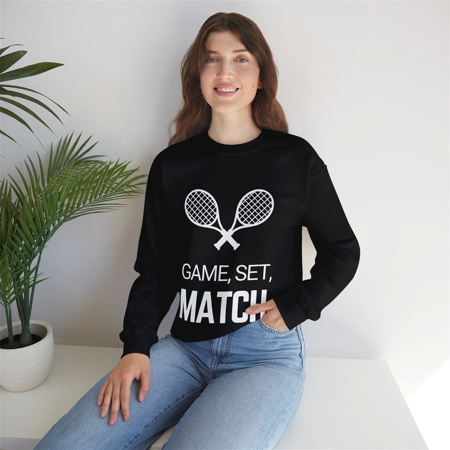 GAME SET MATCH SWEATSHIRT - GRANDSLAM