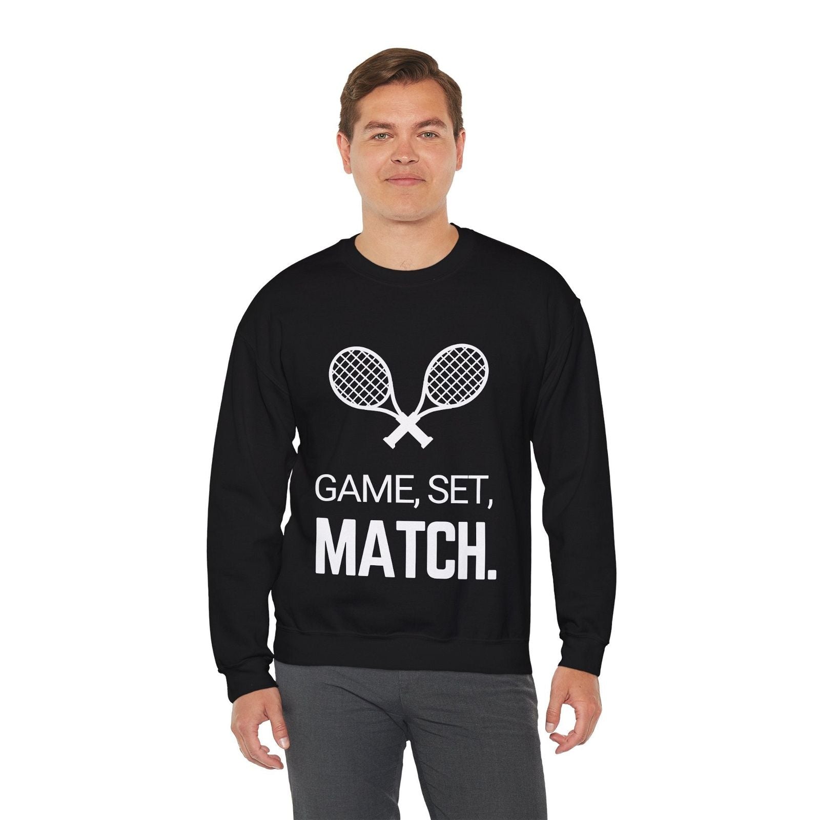 GAME SET MATCH SWEATSHIRT - GRANDSLAM