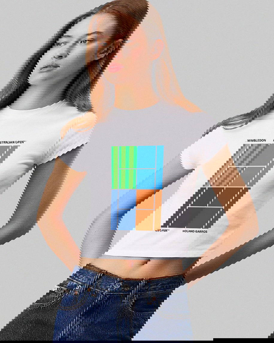 GRANDSLAM TOURNAMENT 1 - Tennis Crop Top - GRANDSLAM PH