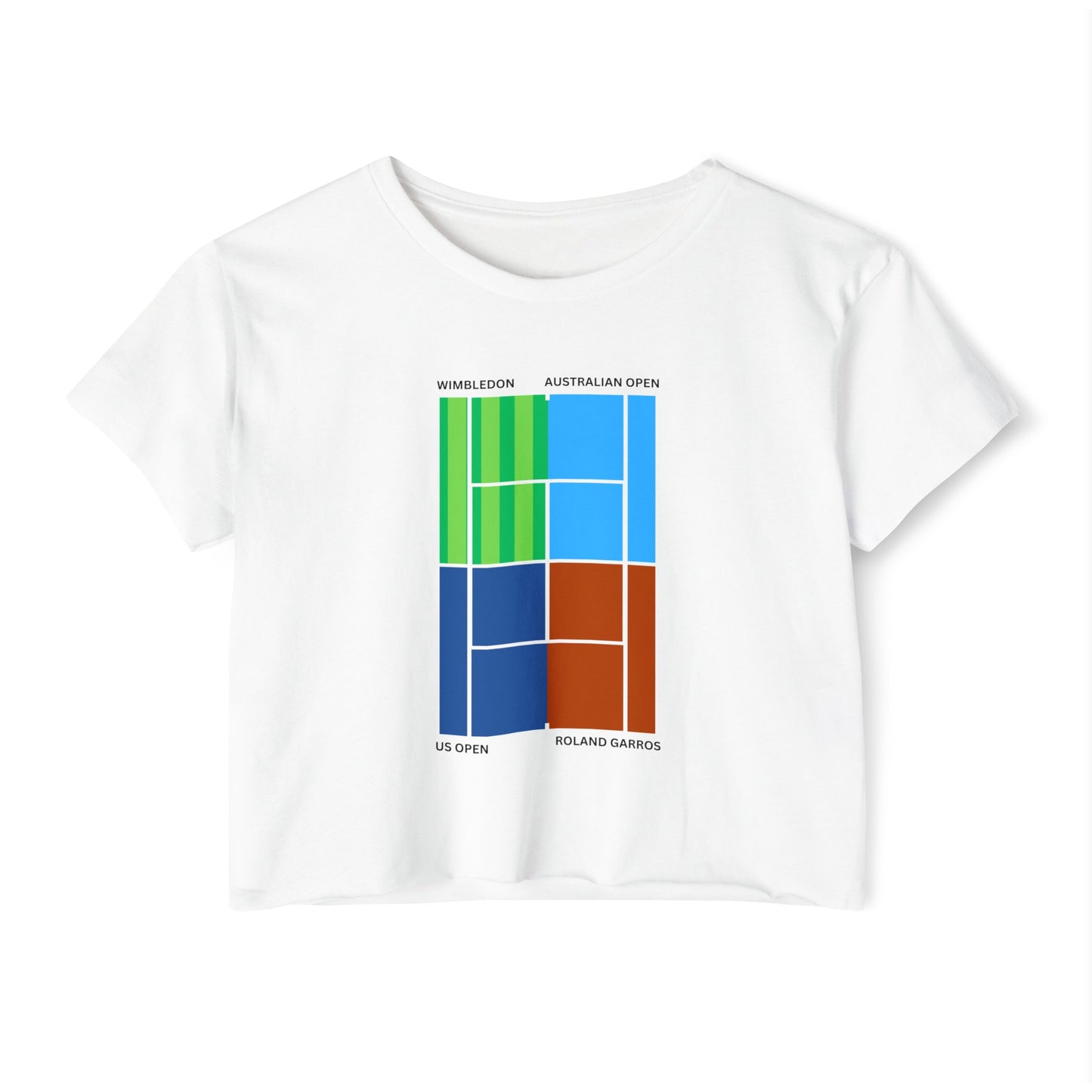 GRANDSLAM TOURNAMENT 1 - Tennis Crop Top - GRANDSLAM PH