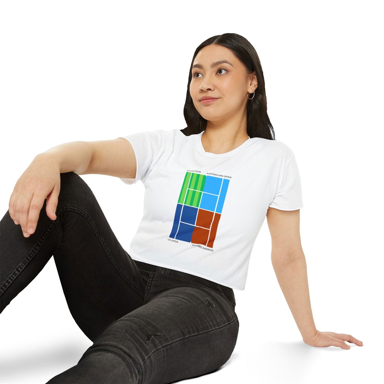 GRANDSLAM TOURNAMENT 1 - Tennis Crop Top - GRANDSLAM PH