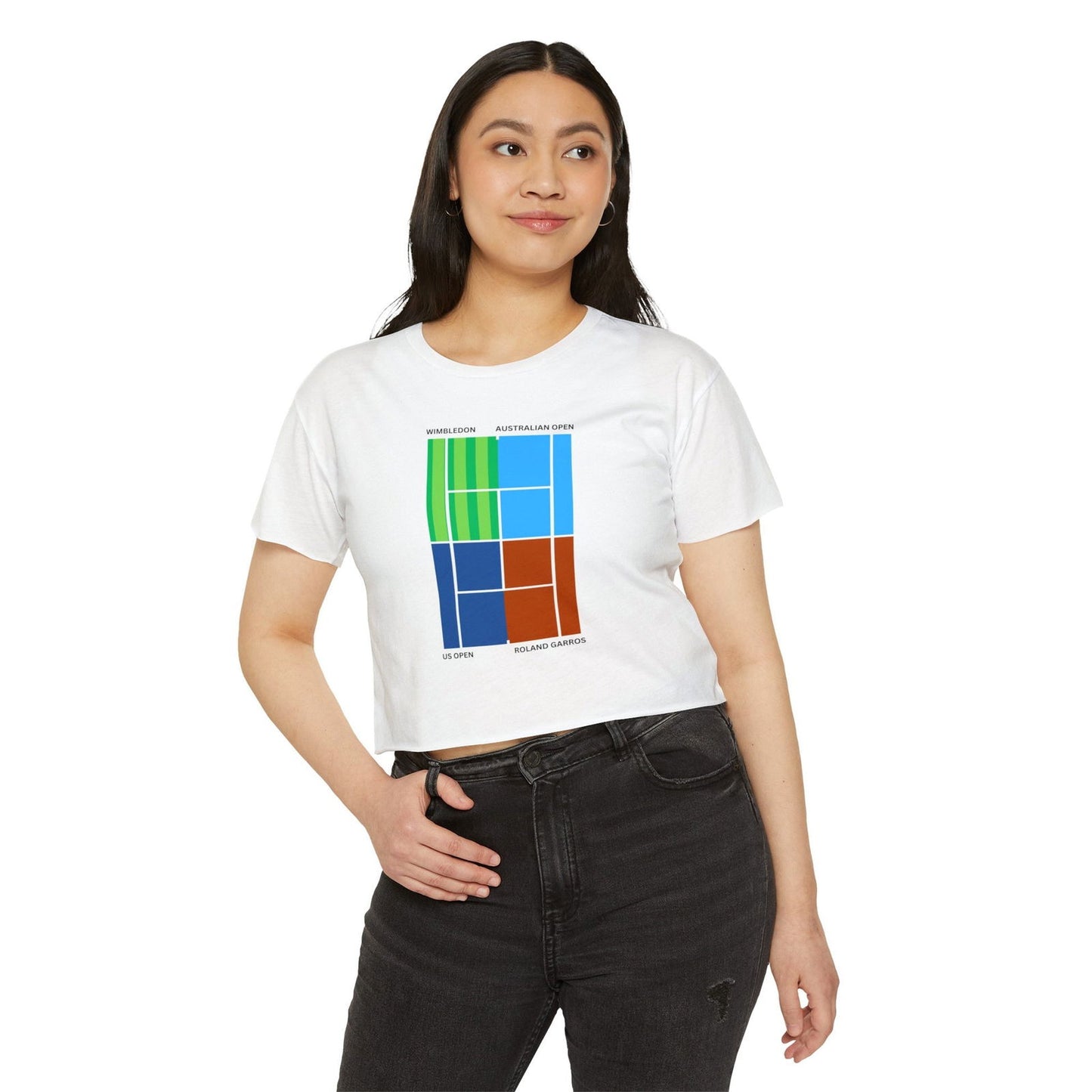 GRANDSLAM TOURNAMENT 1 - Tennis Crop Top - GRANDSLAM PH