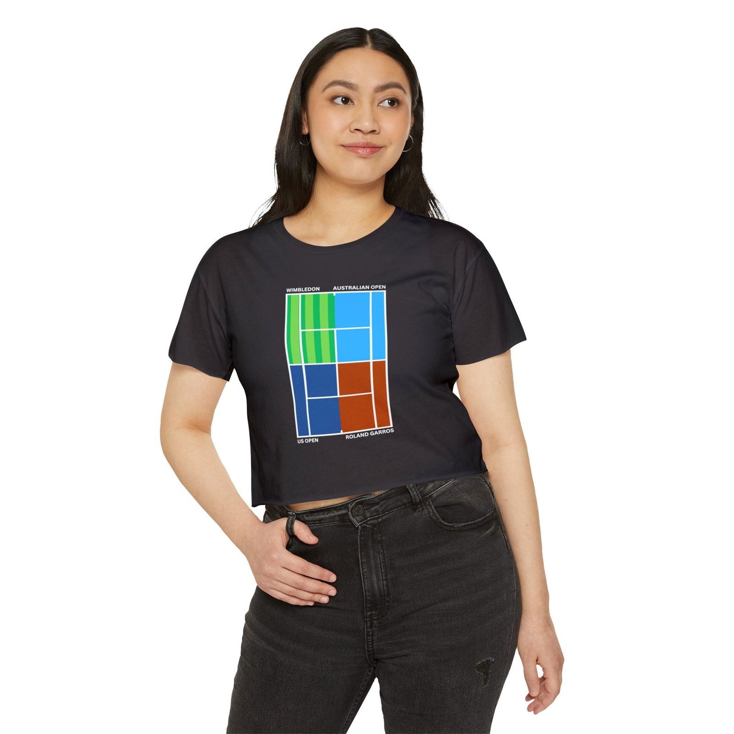 GRANDSLAM TOURNAMENT 1 - Tennis Crop Top - GRANDSLAM PH