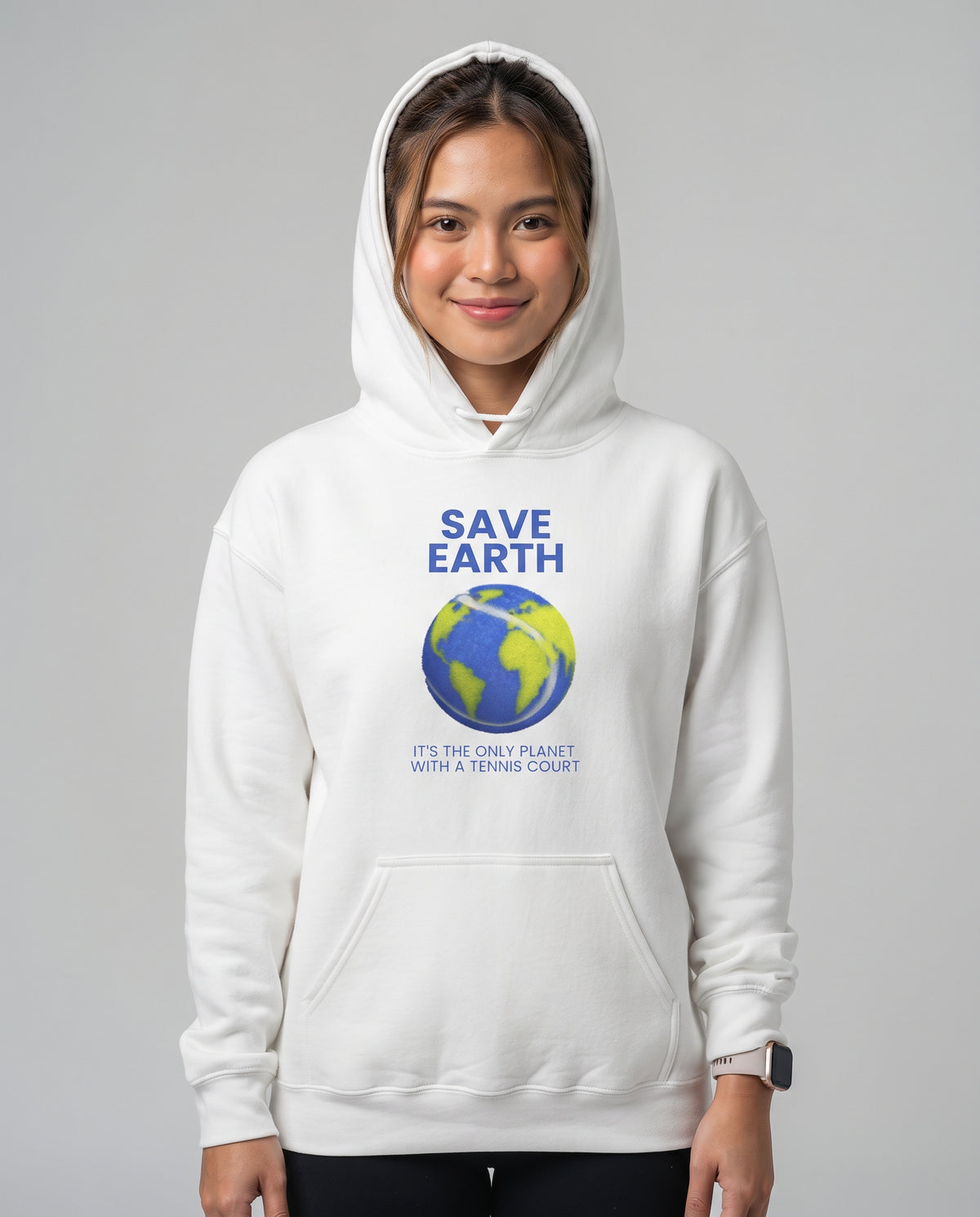 SAVE EARTH - Tennis (Hoodie)
