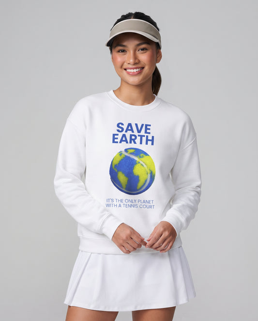 SAVE EARTH - Tennis (Sweatshirt)