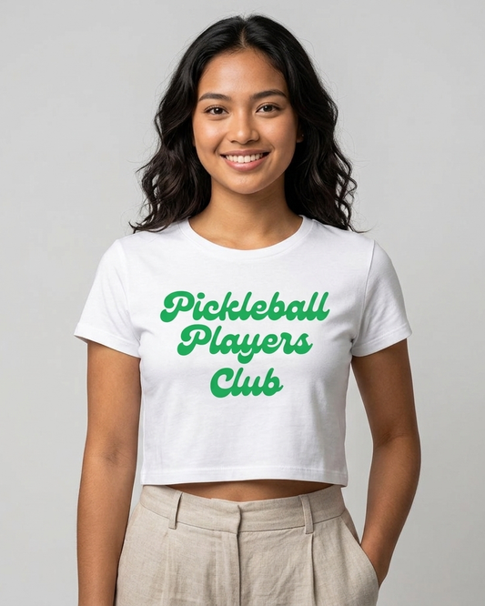 PICKLEBALL PLAYERS CLUB - Pickleball (Crop Top)