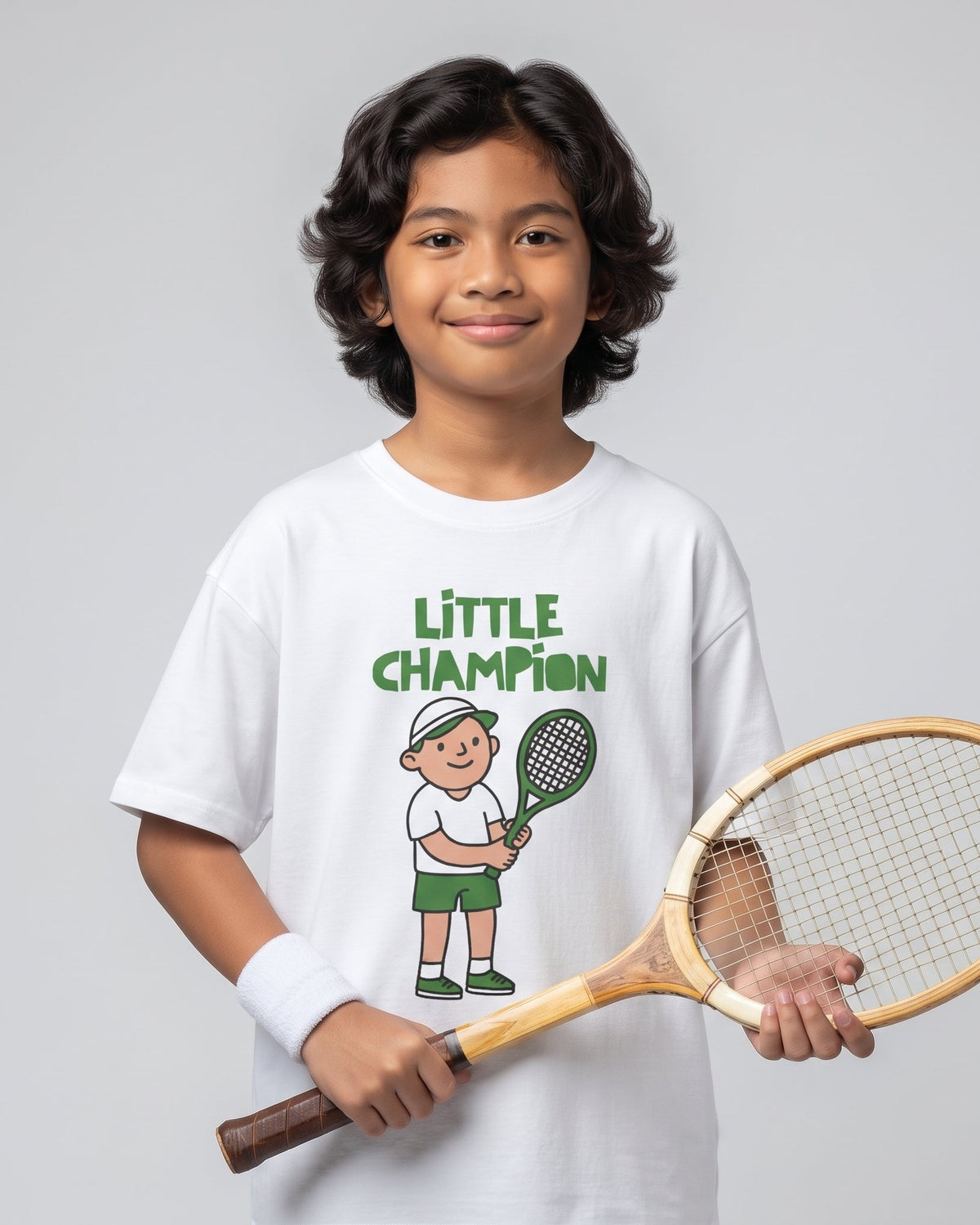 LITTLE CHAMPION 2 - Tennis (Kids Tee)