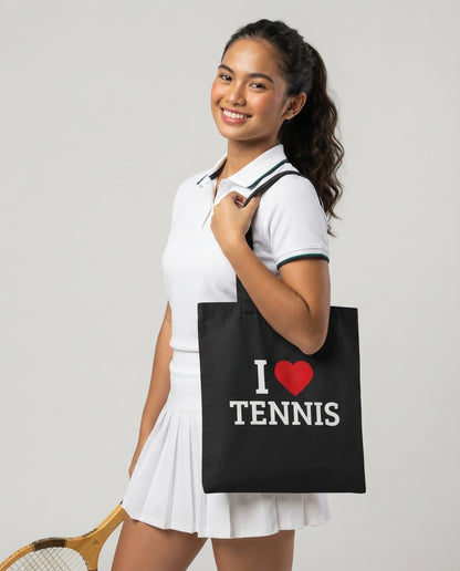 I HEART TENNIS - Tennis (Tote Bag)