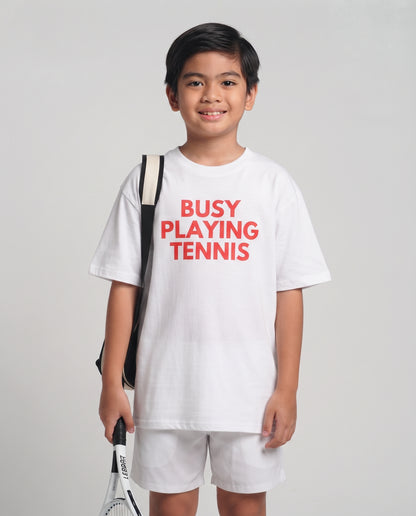 BUSY - Tennis (Kids Tee)
