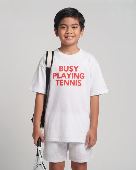 BUSY - Tennis (Kids Tee)