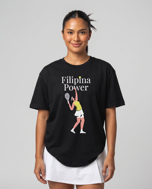 FILIPINA POWER - Tennis (Basic Tee)