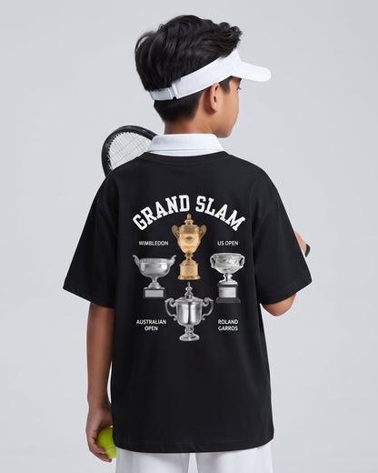 GRAND SLAM TROPHIES - Tennis (Kids Tee)