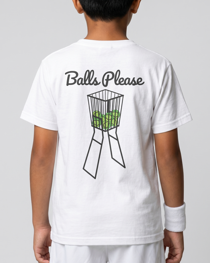 BALLS PLEASE - Tennis (Kids Tee)