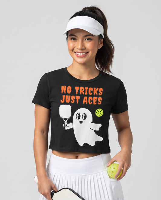 PICKLEBALL HALLOWEEN - Pickleball (Crop Top)