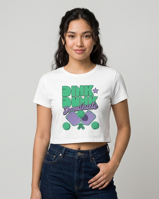 DOMINATE - Pickleball (Crop Top)