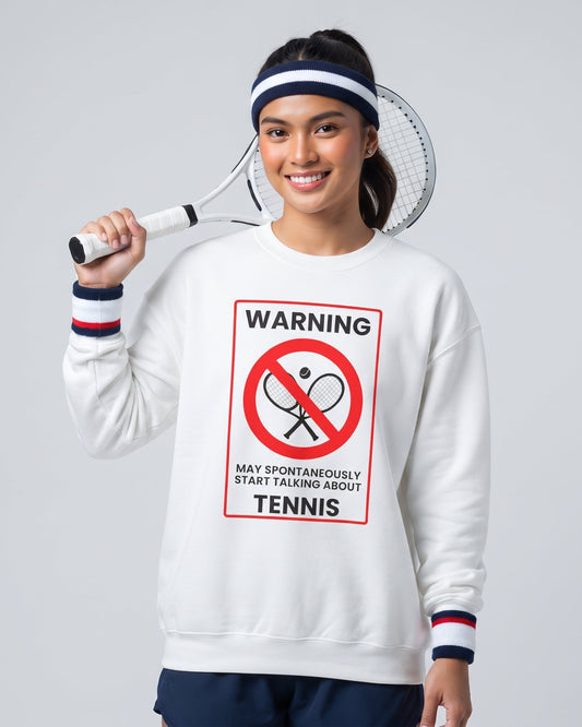 WARNING TENNIS - Tennis (Sweatshirt)