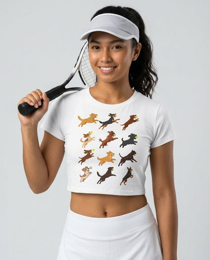 TENNIS & TAILS - Tennis (Crop Top)