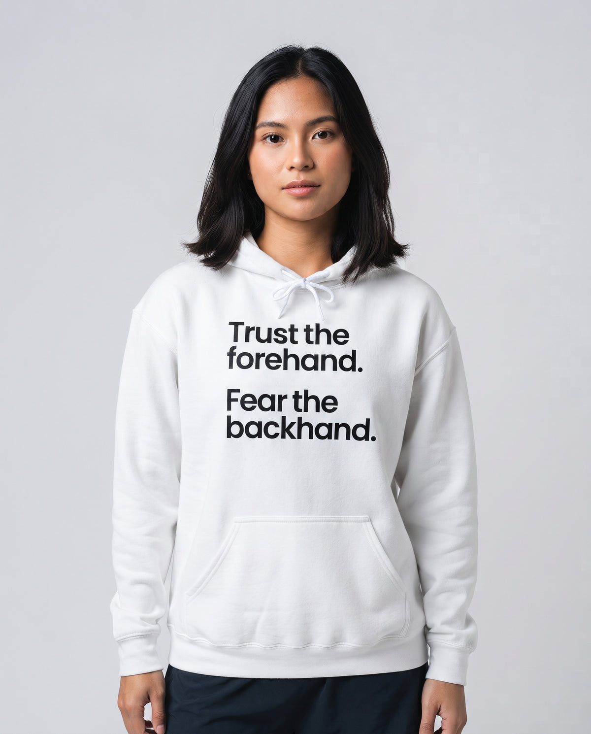 TRUST FOREHAND - Tennis & Pickleball (Hoodie)