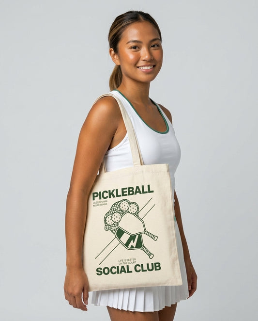 SOCIAL CLUB - Pickleball (Tote Bag)